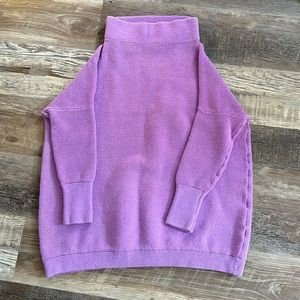 FREE PEOPLE Ottoman Slouchy Mockneck Tunic - Size Medium